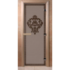 Дверь DoorWood Версаче (графит матовое) 190*70